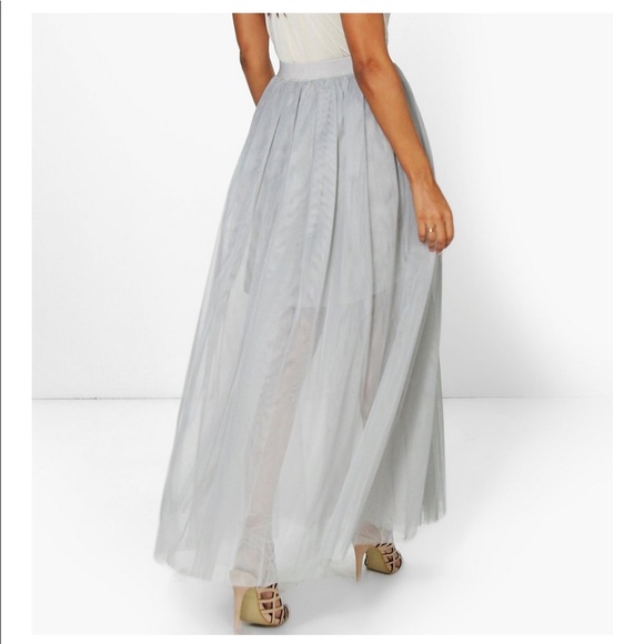 tulle maxi skirt uk